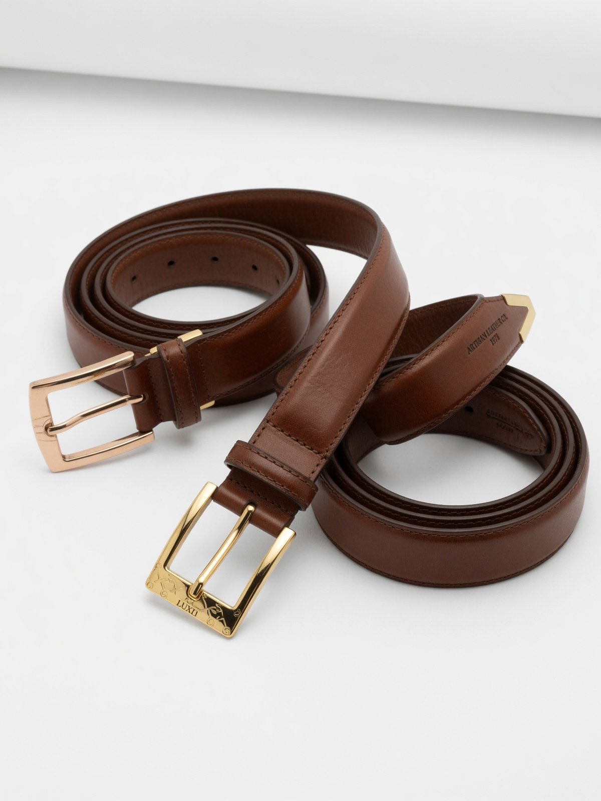Hand-Braided Leather Belt